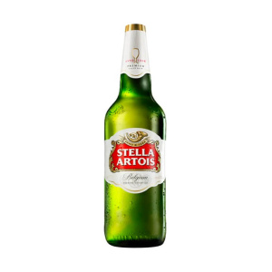 Stella Artois botella x 1l. cajón