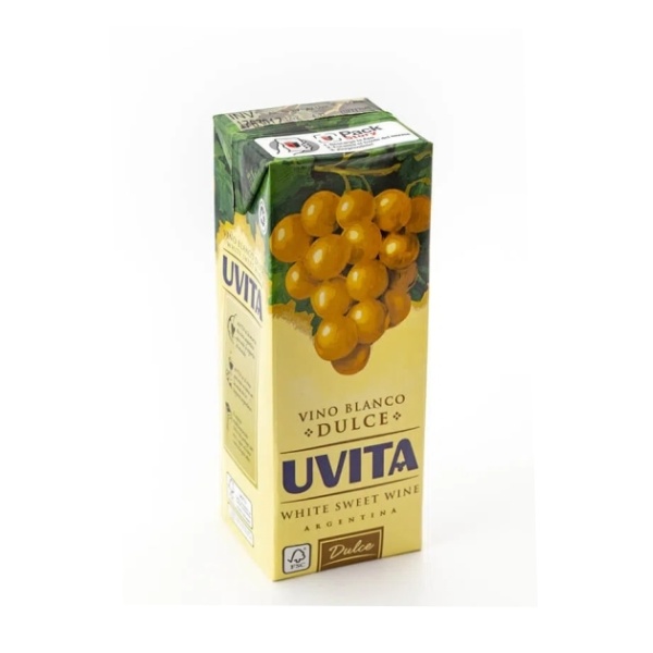 Uvita blanco dulce caja x 1l.